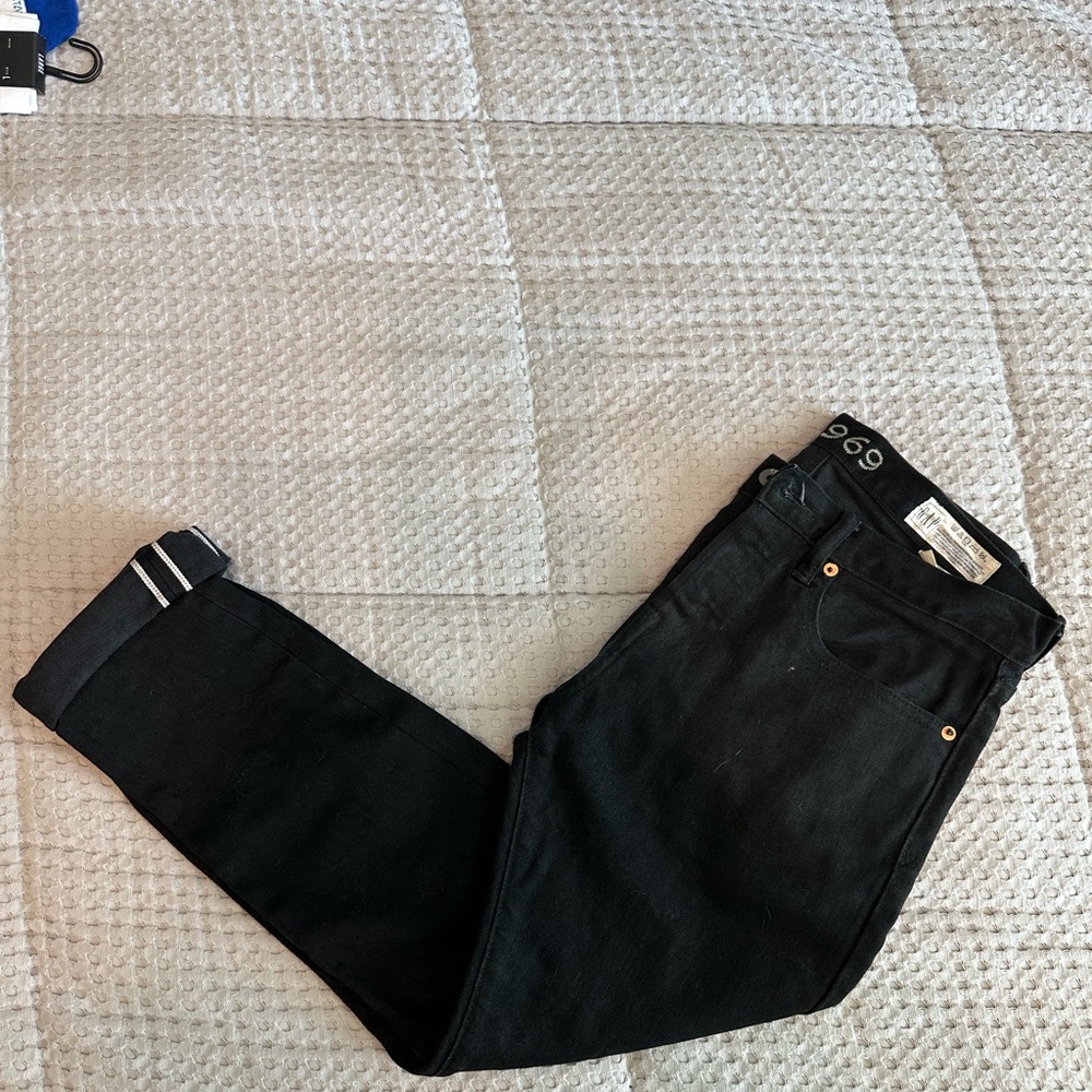 GAP 1969 Men's Dark Black Skinny Jeans